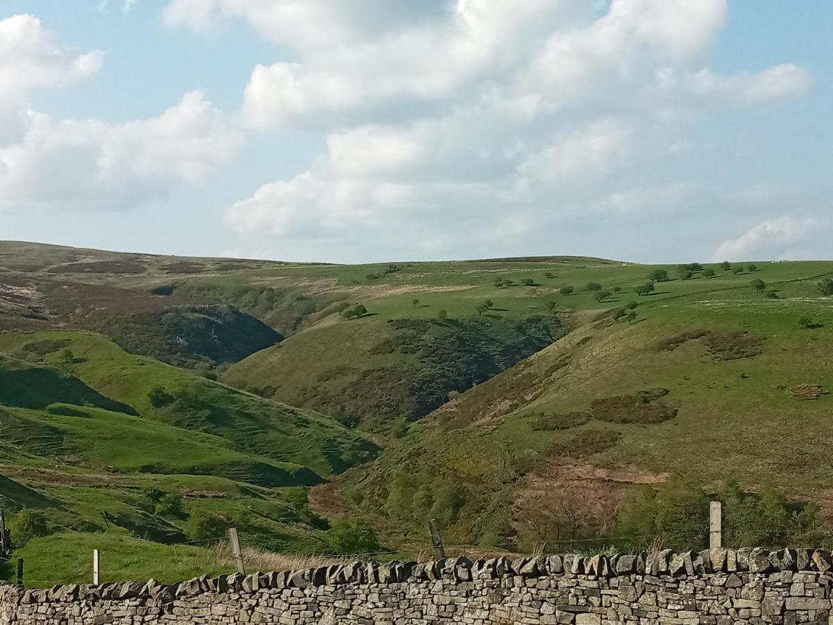 Orchard Meadow Shepherd Huts Leek-Buxton-Ashbourne Upper Elkstone Exteriér fotografie