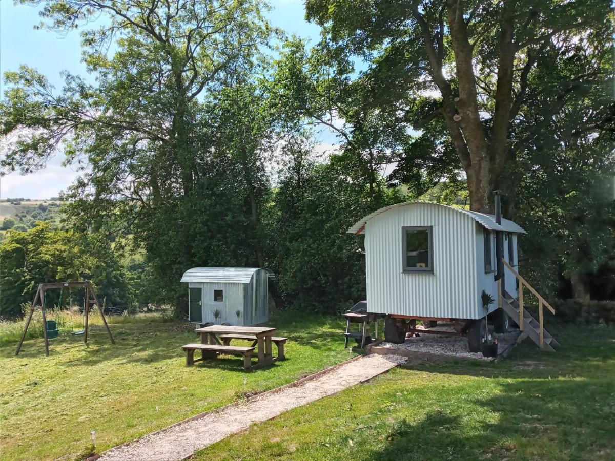 Orchard Meadow Shepherd Huts Leek-Buxton-Ashbourne Upper Elkstone Exteriér fotografie