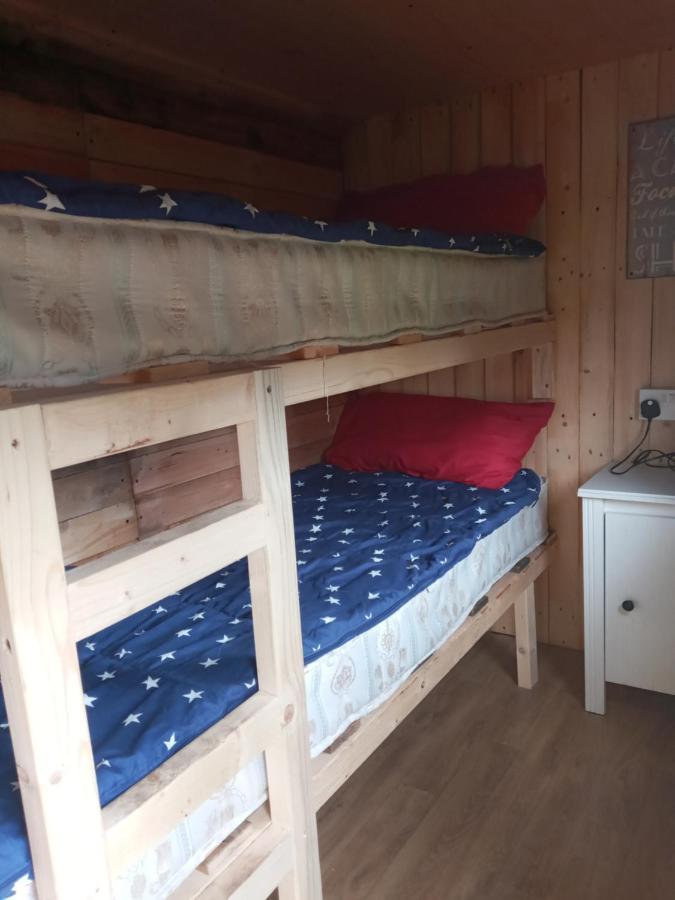 Orchard Meadow Shepherd Huts Leek-Buxton-Ashbourne Upper Elkstone Exteriér fotografie